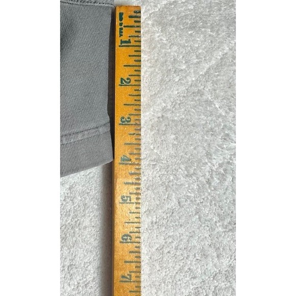 ATHLETA Womens Sz 14 Farallon Shorts Gray 4in Organic Cotton Blend Comfort-1436 - Picture 5 of 6